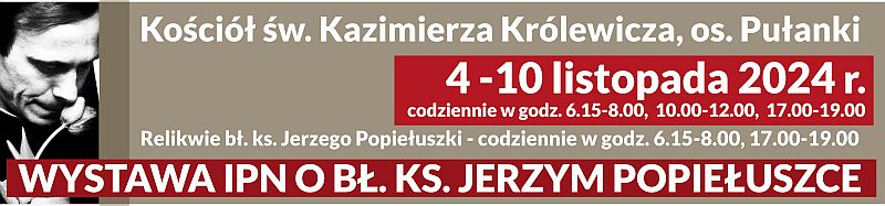 baner popiełuszko